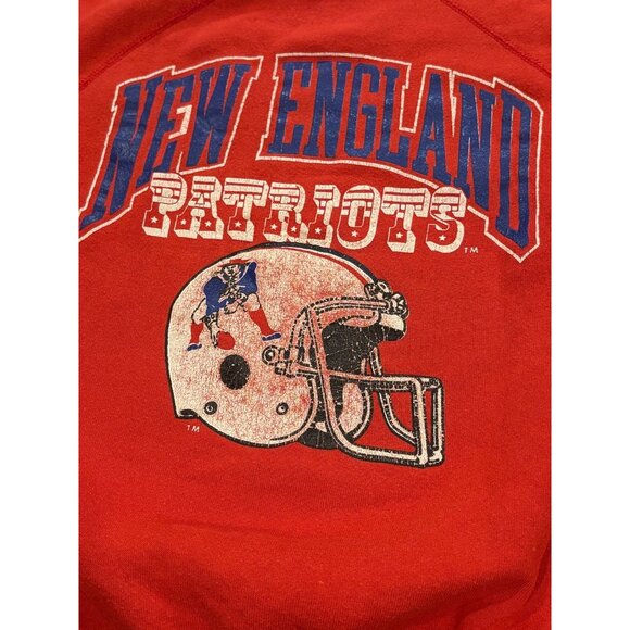 Vintage 80s Champion New England Patriots NFL Crewneck Sweatshirt Men's Medium - Picture 5 of 6
